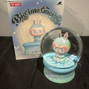 Pop Mart Big into Energy Crystal Ball Snow Globe Hope